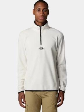 The North Face M Glacier 1/4 Zip - Embroidered Logo férfi pulóver fehér színben 1