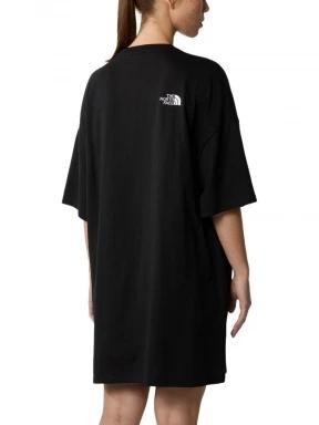 The North Face W S/S Essential Tee Dress női pólóruha fekete színben 3