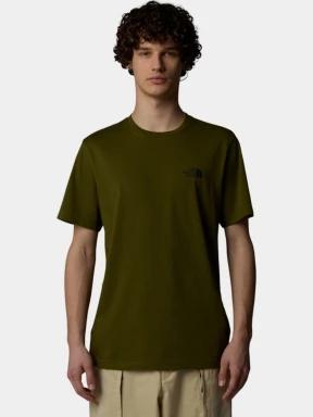The North Face M S/S Simple Dome Tee férfi rövid ujjú póló oliva színben 1