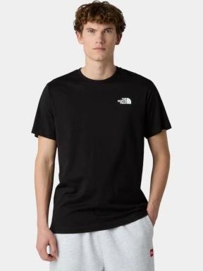 The North Face M Ss Box Nse Tee férfi rövid ujjú póló fekete színben 1