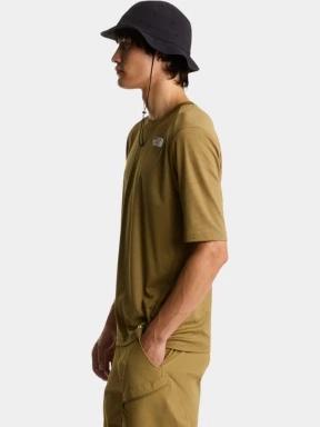 The North Face M Shadow Ss férfi rövid ujjú sport póló oliva színben 3