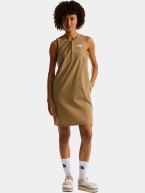 The North Face W Packable Dress női nyári ruha barna színben 1