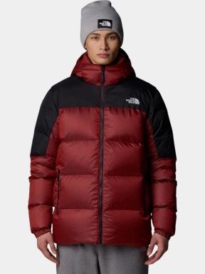 The North Face M Diablo Down Hoodie férfi steppelt túrakabát piros színben 1