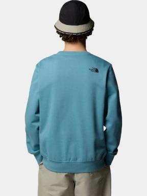 The North Face M Drew Peak Crew férfi pulóver kék színben 3