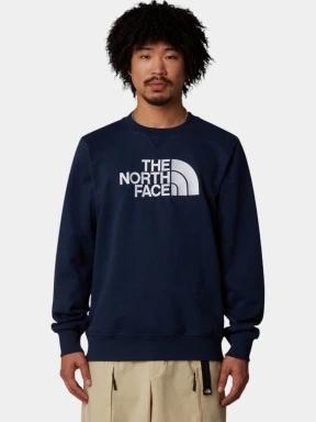 The North Face M Drew Peak Crew férfi pulóver sötétkék színben 1