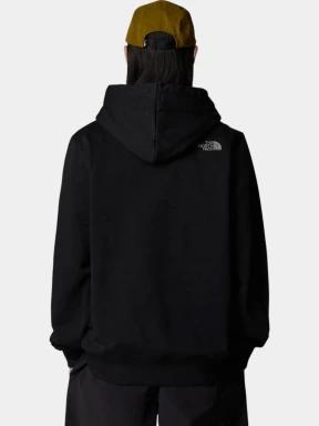 The North Face M Drew Peak Pullover Hoodie férfi kapucnis pulóver fekete színben 3