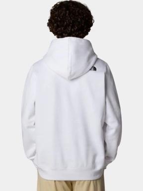 The North Face M Drew Peak Pullover Hoodie férfi kapucnis pulóver fehér színben 3