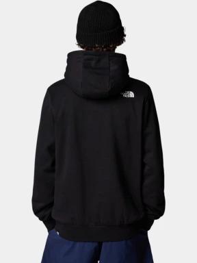 The North Face M Simple Dome Regular Hoodie férfi kapucnis pulóver fekete színben 3
