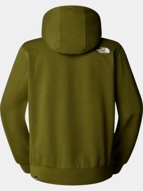 The North Face M Easy Hoodie férfi kapucnis pulóver oliva színben 3
