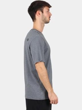 The North Face M Ss Easy Tee férfi rövid ujjú póló szürke színben 3