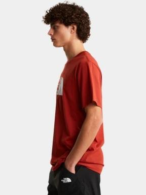 The North Face M Evolution Half Dome Regular Short Slee férfi rövid ujjú póló piros színben 3