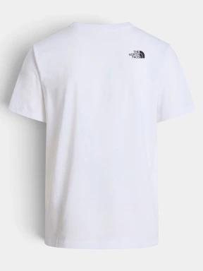 The North Face M Evolution Half Dome Regular Short Slee férfi rövid ujjú póló fehér színben 3