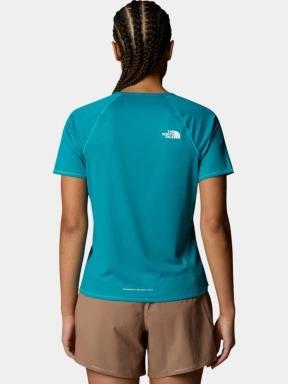 The North Face W Sunriser S/S női rövid ujjú sport póló zöld színben 3