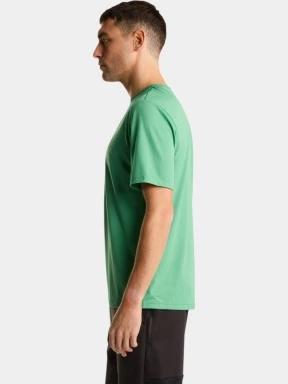 The North Face M 24/7 S/S Tee Logo Graphic Reg férfi rövid ujjú sport póló zöld színben 3