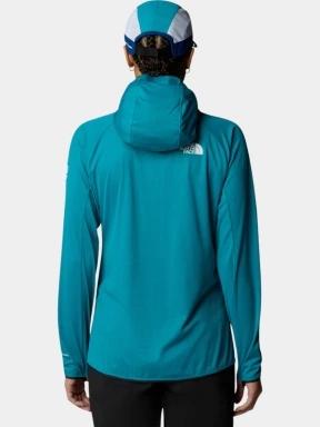 The North Face W Summit Direct Sun Hoodie női polár pulóver zöld színben 3