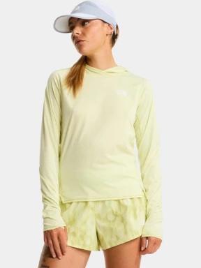 The North Face W Sunriser Hoodie női hosszú ujjú sport póló sárga színben 1