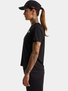 The North Face W Flex Short Sleeves Reg Tee női rövid ujjú sport póló fekete színben 3