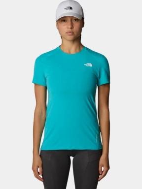 The North Face W Lightning Alpine S/S női rövid ujjú sport póló kék színben 1