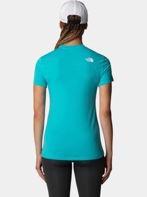The North Face W Lightning Alpine S/S női rövid ujjú sport póló kék színben 3