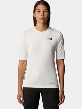 The North Face W S/S Lightrange Tee női rövid ujjú sport póló fehér színben 1