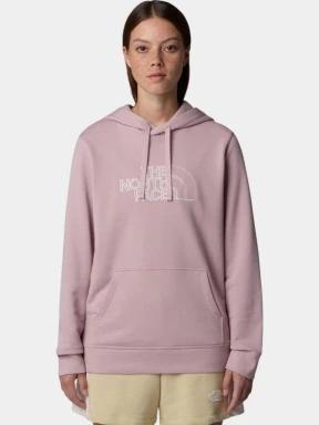 The North Face W Drew Peak Light Hoodie női kapucnis pulóver rózsaszín színben 1