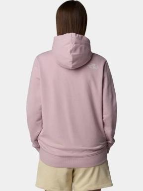 The North Face W Drew Peak Light Hoodie női kapucnis pulóver rózsaszín színben 3