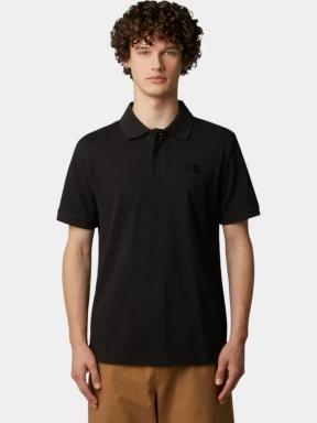 The North Face M Essential Regular Polo férfi galléros póló fekete színben 1