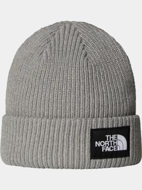The North Face Salty Lined Beanie kötött sapka szürke színben 1
