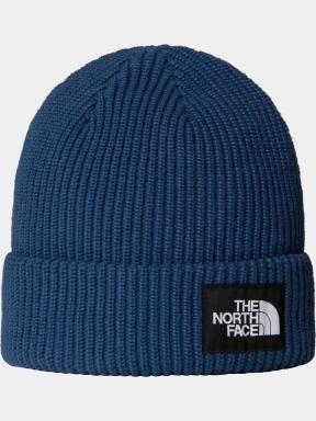 The North Face Salty Lined Beanie kötött sapka kék színben 1