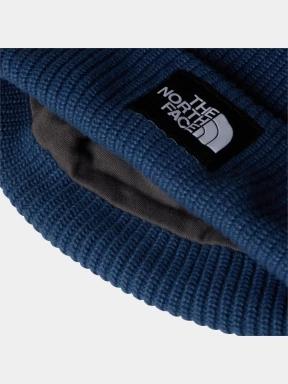 The North Face Salty Lined Beanie kötött sapka kék színben 3