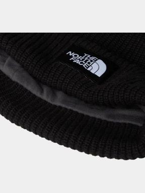 The North Face Salty Lined Beanie kötött sapka fekete színben 3