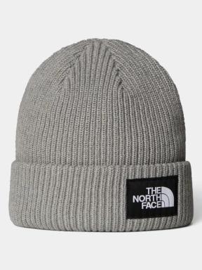 The North Face Salty Lined Beanie kötött sapka szürke színben 1