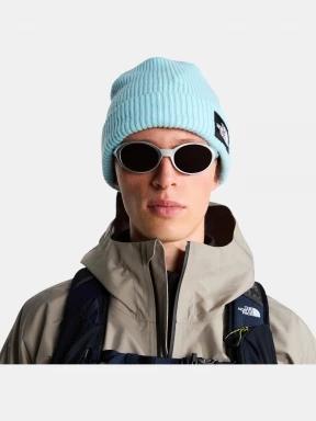 The North Face Salty Lined Beanie kötött sapka világoskék színben 1