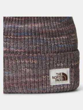 The North Face Salty Bae Lined Beanie kötött sapka barna színben 3