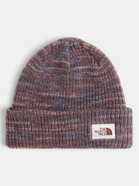 The North Face Salty Bae Lined Beanie kötött sapka lila színben 1