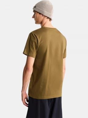 The North Face M Evolution Simple Dome Regular Short Sl férfi rövid ujjú póló oliva színben 3