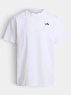 The North Face M Evolution Simple Dome Regular Short Sl férfi rövid ujjú póló fehér színben 1