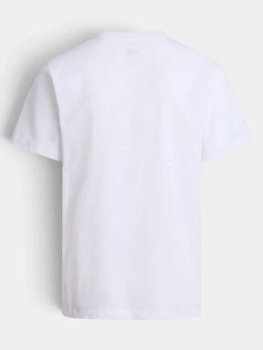 The North Face M Evolution Simple Dome Regular Short Sl férfi rövid ujjú póló fehér színben 3