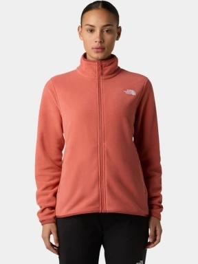 The North Face W Glacier Fleece Jacket női polár pulóver piros színben 1