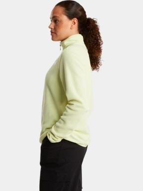 The North Face W Glacier Fleece 1/4 Zip Jacket női polár pulóver sárga színben 3