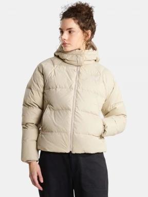 The North Face W Hydrenalite City Down Hooded Jacket női pehelykabát homok színben 1