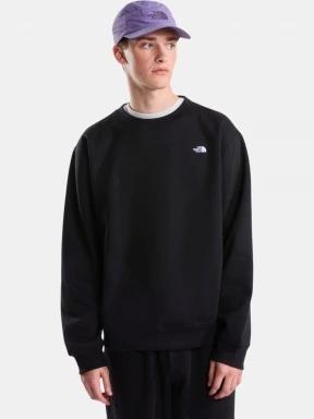 The North Face M Tnf Essential Simple Dome Relaxed Crew férfi pulóver fekete színben 1