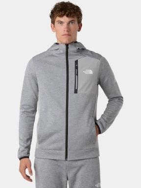 The North Face M Mountain Athletics Fleece Full Zip Jac férfi polár pulóver szürke színben 1