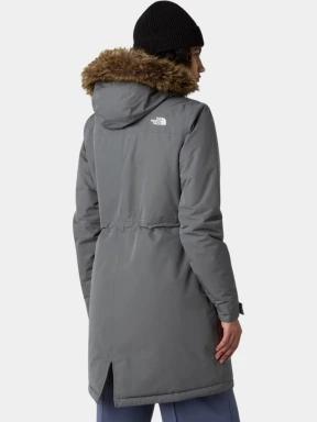 The North Face W Zaneck Parka női télikabát szürke színben 3