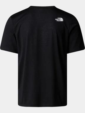 The North Face M Mountain Foundation Ss Tee-Graphic férfi rövid ujjú póló fekete színben 3