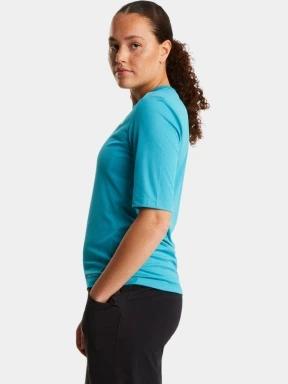 The North Face W Shadow Short Sleeve T-Shirt női rövid ujjú sport póló kék színben 3