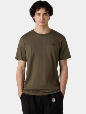The North Face M Box Nse Edge Of Light Infill S/S Tee férfi rövid ujjú póló zöld színben 1