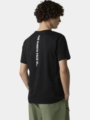 The North Face M Vertical Logo Ss Tee férfi rövid ujjú póló fekete színben 3