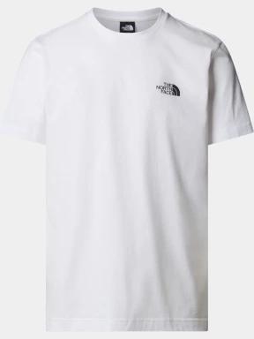 The North Face M Mountain Sketch Ss Tee férfi rövid ujjú póló fehér színben 1