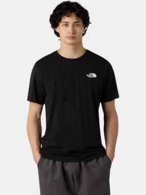 The North Face M Mountain Sketch Ss Tee férfi rövid ujjú póló fekete színben 1